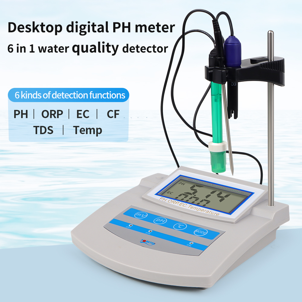 Ec Meter Digital - 6 In 1 Water Quality Tester