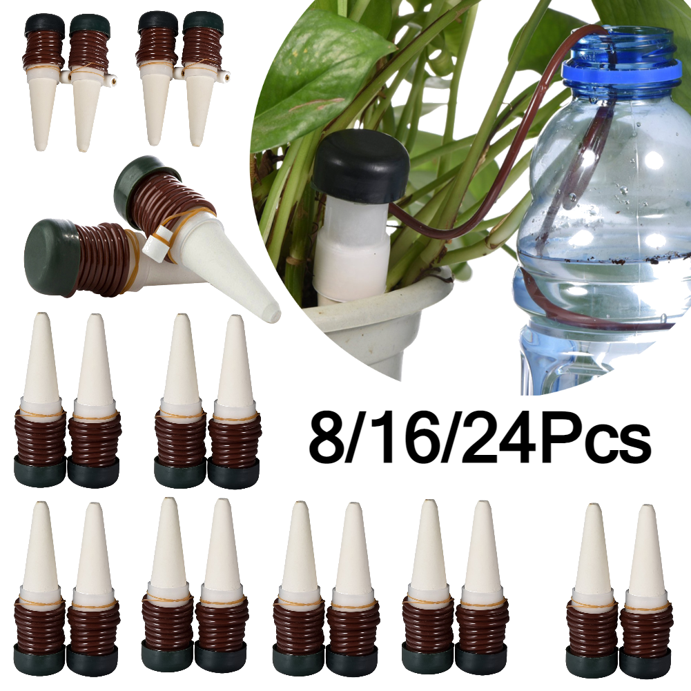 Urban Farming System - 8-24Pcs Self-Watering Probes Automatic Drip Watering
