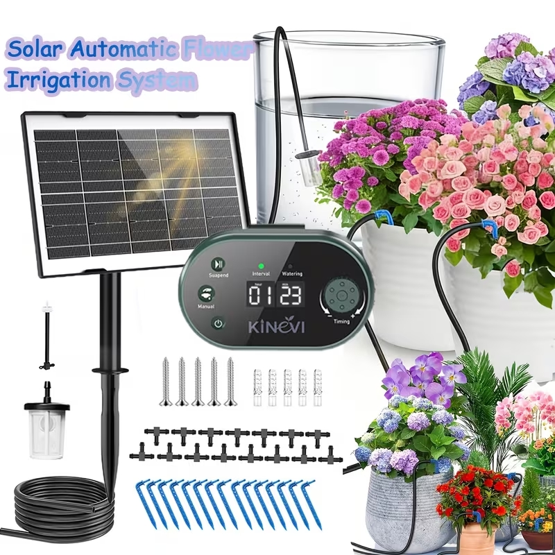 Urban Farming System - Solar Irrigation System Automatic Watering System