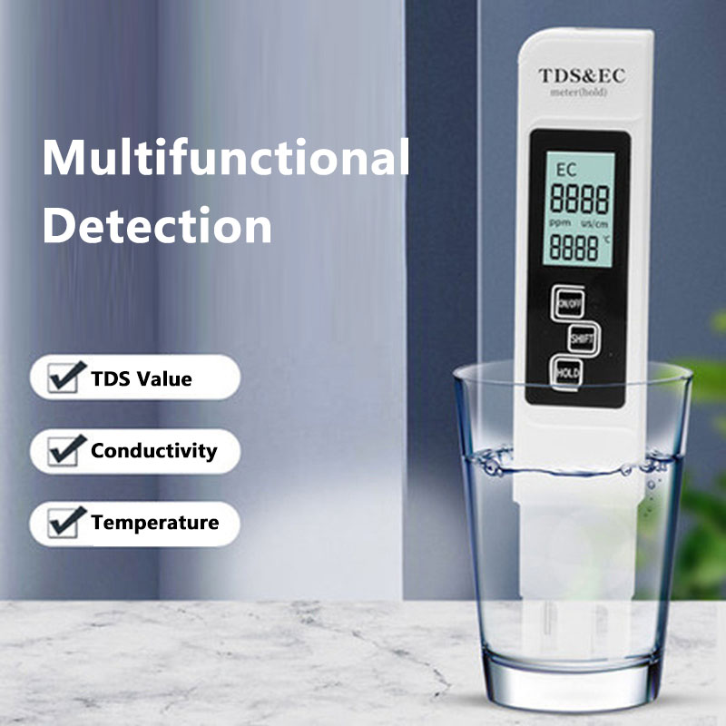 Ec Meter Digital - Water Quality Detection Pen Household Drinking
