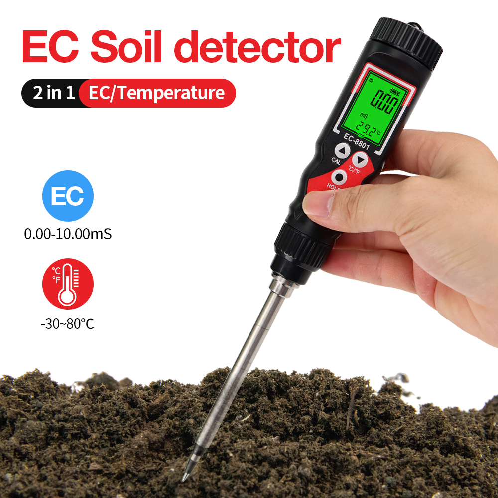 EC-8801 Portable Soil EC Meter - Ec Meter Digital recensione e prezzo