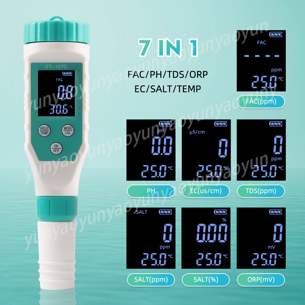 7 in 1 Digital Water Quality T - Ec Meter Digital recensione e prezzo