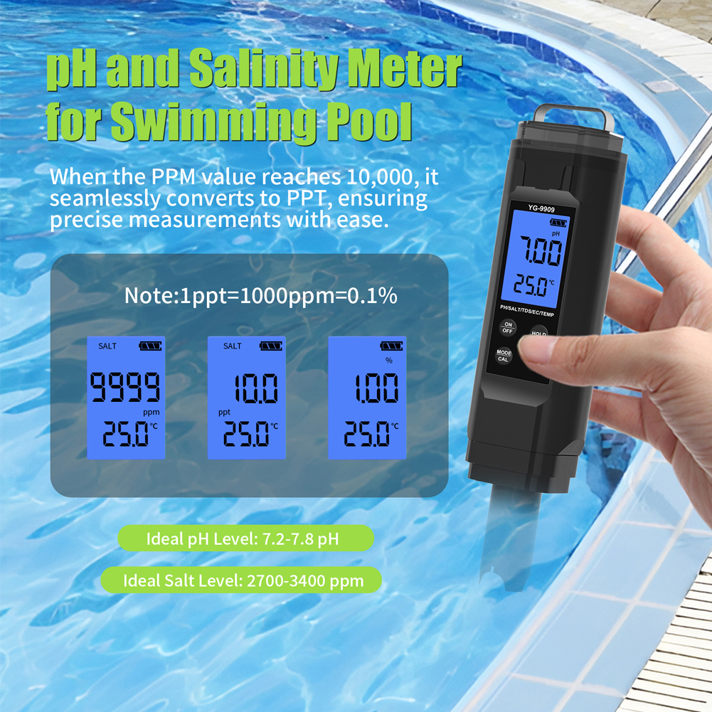 5 in 1 Digital Water Quality T - Ec Meter Digital recensione e prezzo