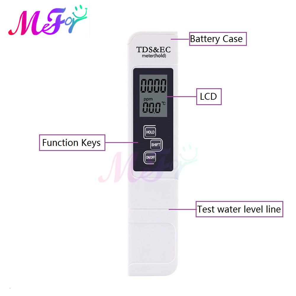 3 In1 TDS EC Meter Temperature - Ec Meter Digital recensione e prezzo