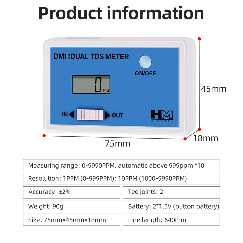 Digital Water Quality Tester D - Ec Meter Digital recensione e prezzo