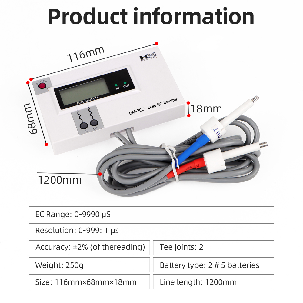 Digital Water Quality Tester D - Ec Meter Digital recensione e prezzo