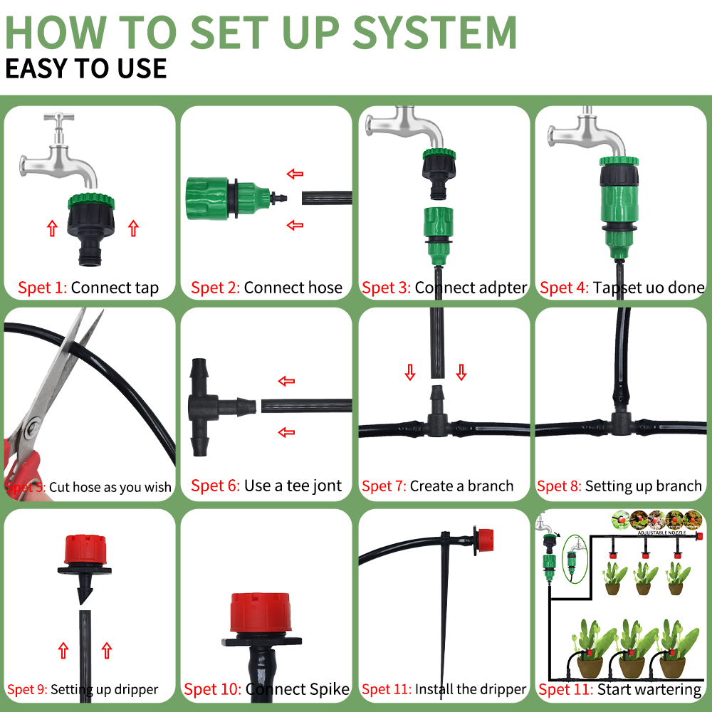 Micro Drip Irrigation System P - Urban Farming System recensione e prezzo